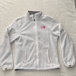 🧥🤍 Women’s The North Face Fleece Jacket, Size Small